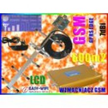 WZMACNIACZ ZASIGU SYGNAU GSM LCD 7dBi 600m2 YAGI