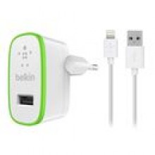 Belkin adowarka sieciowa do iPhone 5 z kablem biaa