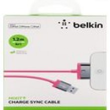 Kabel adujcy 2.1A 30pin / USB 2m rowy F8J041cw2M-PNK