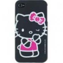 Pokrowiec HELLO KITTY iPhone 4 Cover - Bold Czarny