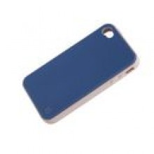 ETUI DO IPHONE 4 ILLUMINOR SZARY / NIEBIESKI