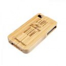 iWoodWood - Etui iPhone 4 / 4s Carpe Diem Bamboo Pure Wood