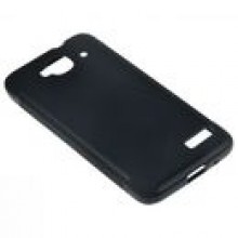 BACK CASE S-LINE ALCATEL 6012 IDOL MINI - CZARNY + FOLIA