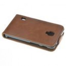 KABURA SLIM BROWN LG L7II P710 + FOLIA + RYSIK