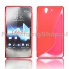Puzdro silikonov pre Sony Xperia Z1 - C6903, Red