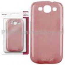 CELLUX Back Case - Samsung Galaxy S3, frosted-red