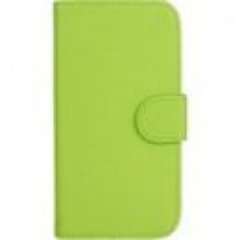 Pokrowiec XQISIT Wallet Case for Galaxy S4 Zielony