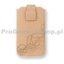 Puzdro Cellux PullStrap pre Samsung S5610, Biege