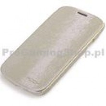 Puzdro Rock Flip pre Samsung Galaxy Note 2 - N7100, Cream