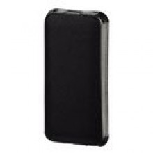 FUTERA� FLAP CASE DO IPHONE 5, CZARNY