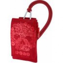 FUTERA GSM SKULLFLOWER CZERWONY