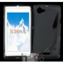 FUTERA BACK CASE SILIKONOWY SONY XPERIA L C2104 CZARNY