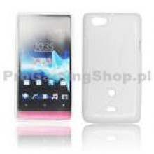 Puzdro silikonov pre Sony Xperia Miro - ST23 | White