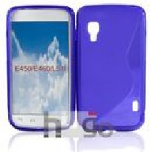 FUTERA BACK CASE S-LINE LG L5 2 e460 NIEBIESKI