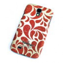 Qiotti Galaxy S4 etui Vintage Red Leafs