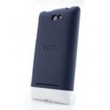 Etui HTC HC C820 WHITE/BLUE do WP8S  /  BULK
