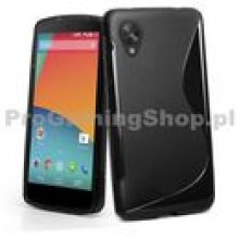 Puzdro silikonov pre LG Nexus 5 - D821, Black