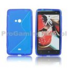 Puzdro silikonov pre Nokia Lumia 625, Blue