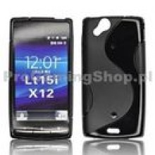 Puzdro silikonov pre Sony Xperia Arc a Arc S, Black