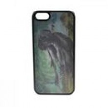 Etui Back Case 3D do iPhone 5  /  5S - H020 + FOLIA + RYSIK