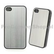 COVER METAL COLOR SILVER IPHONE 4 / 4S