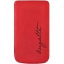 Pokrowiec BUGATTI Perfect Velvet (iPhone 5) Winiowy