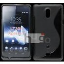 FUTERA BACK CASE S-LINE SONY XPERIA T (LT 30p) CZARNY