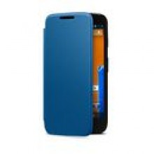 Etui Motorola Flip Blue Moto G