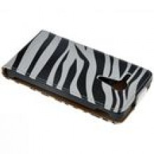 ETUI SLIM DESIGN SONY XPERIA SP - 3 ZEBRA + FOLIA + RYSIK