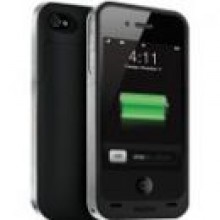 Pokrowiec MOPHIE Juice Pack Air (iPhone 4 / 4S) Czarny