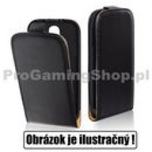 2 Slim Flip Etui dla HTC One-M7 Czarnym