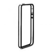 PURO Bumper Cover - Etui iPhone 5 czarne