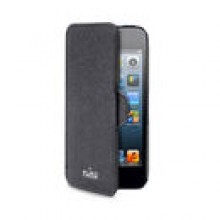 FUTERA PURO BOOKLET DO IPHONE 5 CZARNY