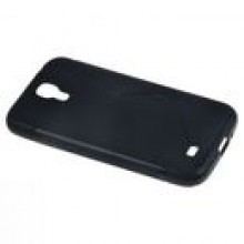 BACK CASE S-LINE SAMSUNG GALAXY S4 I9500 - CZARNY + FOL