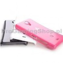 Puzdro Rock Extra Shell pre Sony Xperia Miro ST23, White
