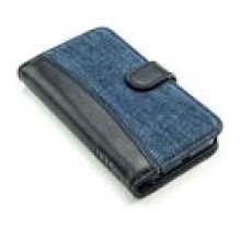 Qiotti Iphone 5 etui QBOOK Booklet Black Jeans