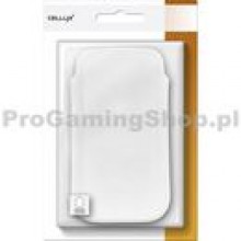 Puzdro Cellux z pravej koe pre ZTE BLADE G, White