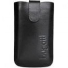 Pokrowiec BUGATTI SlimCase Leather M Czarny