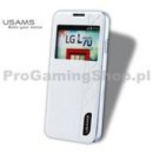 Sprawa USAMS S-View do LG L70-D320n, Biay