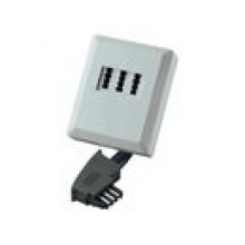 Adapter telefoniczny TAE NFN, 6 m, biay