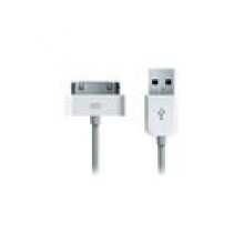 Kabel USB do urzdze Apple, Apple, biay, 1 m