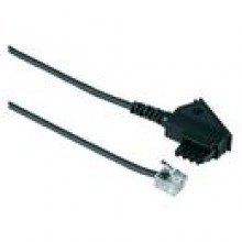 Kabel ISDN, NTBA, SPLITTER, 10 m, czarny