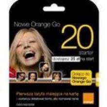 Starter ORANGE Nowe Orange Go 20