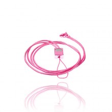 Krusell Neckstrap stalowy r�owy