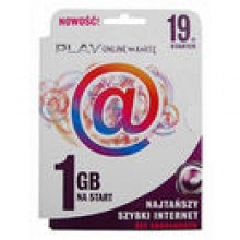 KARTA STARTOWA PLAY INTERNET19z
