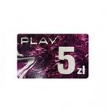 Karta doadowujca PLAY - 5 PLN [5906716500597]