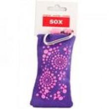 Skarpetka easy kropki r�owo / fiolet SOX