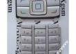 SERWISOWA KLAWIATURA NOKIA 6280 SREBRNA
