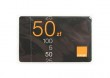 Karta uzupelniajaca ORANGE GO - 50zl.