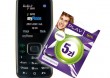 Telefon 3020 BUENO czarno-żółty z kartą startową Play Fresh 5, myPhone